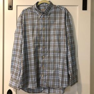 Burberry button down shirt